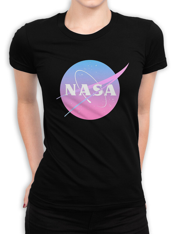 фото Футболка женская dream shirts nasa черная l