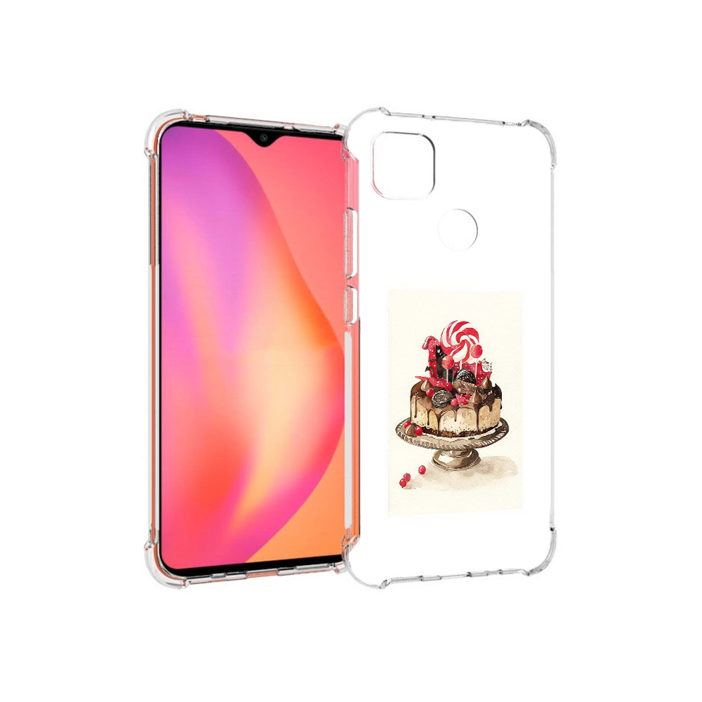 

Чехол MyPads Tocco для Xiaomi Redmi 9C вкусный торт (PT152115.265.262), Прозрачный, Tocco