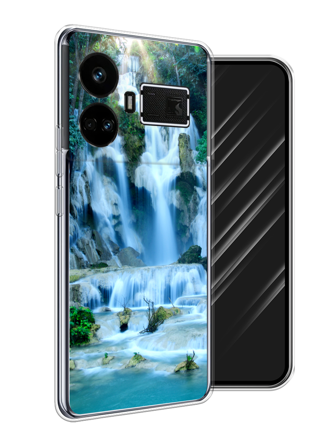 

Чехол Awog на Realme GT5 "Водопад 8", Голубой;зеленый, 2515050-1