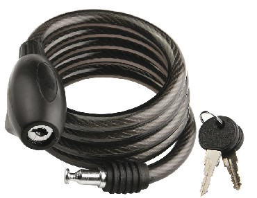 

Stels Трос-замок 87306 дл. 1800 мм, диам. 12 мм, чёрный 540014*KU07551