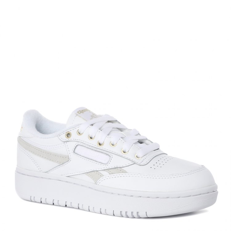 фото Кеды женские reebok club c double белые 39 eu