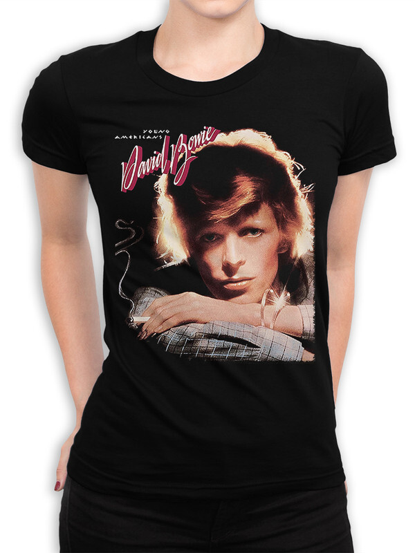 фото Футболка женская dream shirts дэвид боуи - david bowie черная 3xl