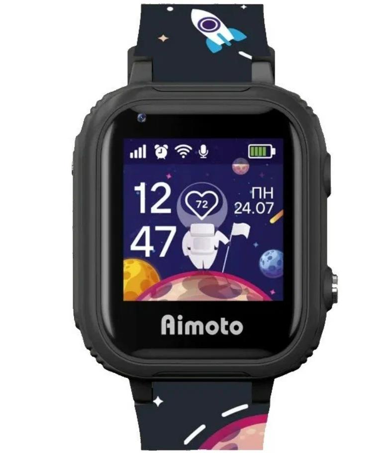 

Детские смарт-часы Aimoto Pro 4G (космос) 8100820 .