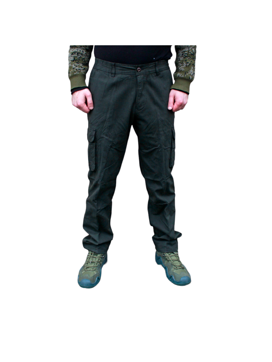 

Брюки мужские NoBrand 01040056 синие 48 RU, Синий, 01040056