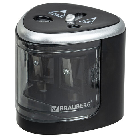 фото Точилка электрическая brauberg dual, 270581