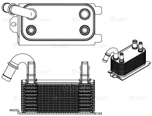 

Радиатор Масляный Volvo S60/S80/V60/V70/Xc60/Xc70 07- LUZAR арт. LOC1005