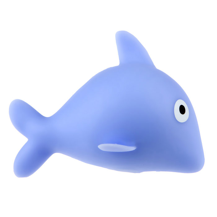 игрушка-антистресс 1toy Крутой замес рыбка голубая 10х6х5 см 250₽