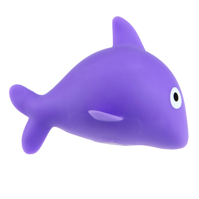 

игрушка-антистресс 1toy Крутой замес рыбка фиолетовая 10х6х5 см, Фиолетовый, Т23231-4