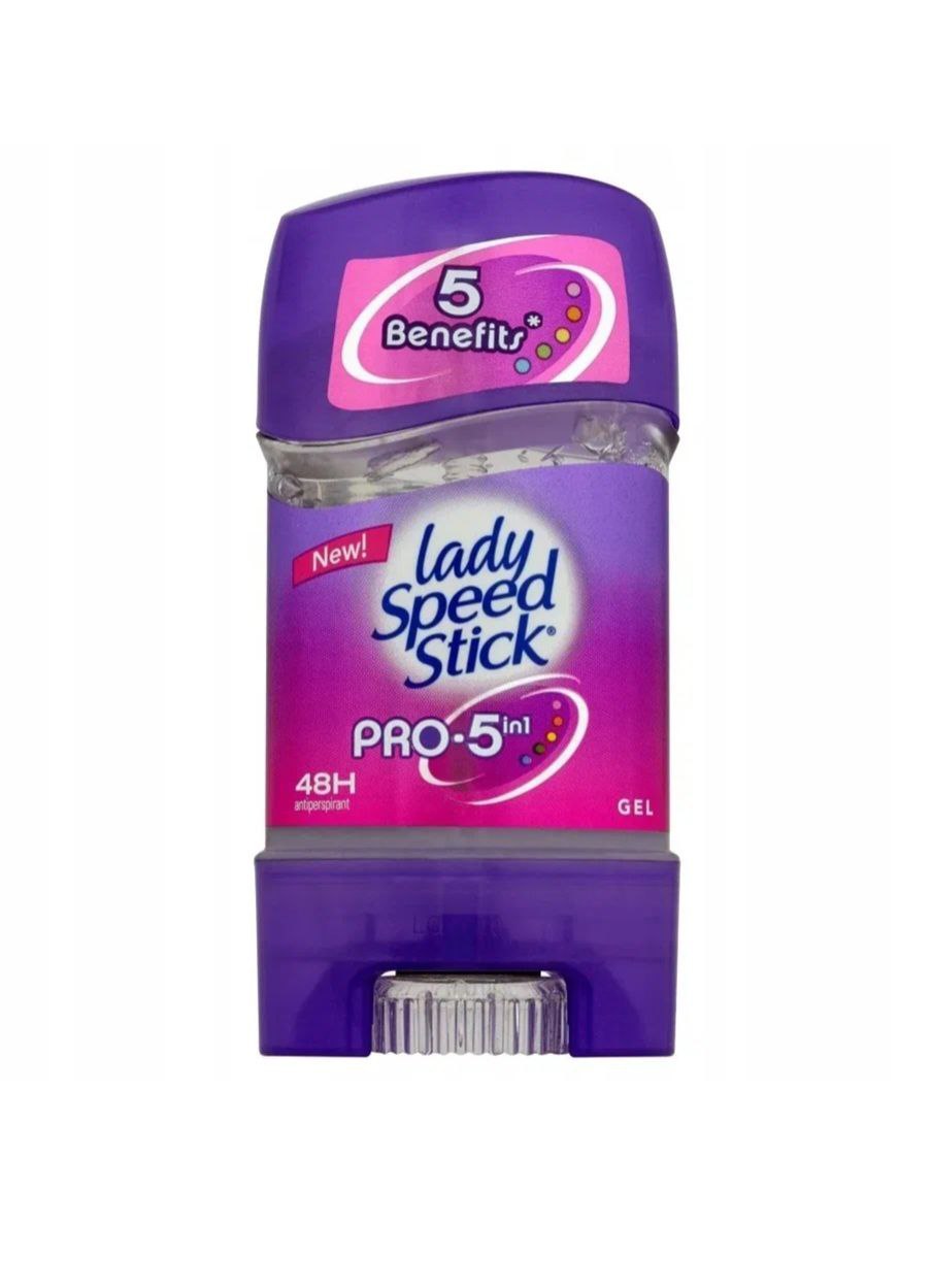 Дезодорант-гель Lady Speed Stick PRO-5 IN 1 48 часов, 65 г