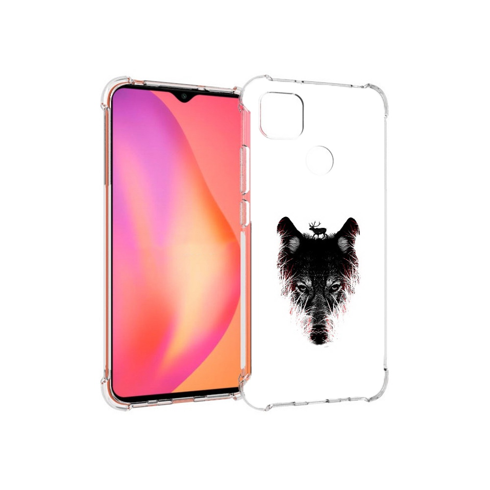 

Чехол MyPads Tocco для Xiaomi Redmi 9C волк в траве (PT152115.265.267), Прозрачный, Tocco