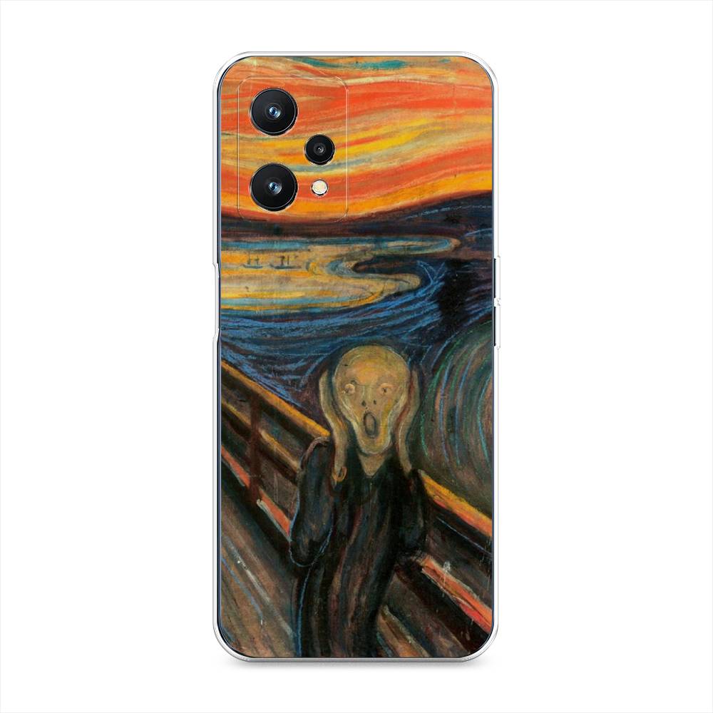 

Силиконовый чехол "Крик" на Realme 9 5G, Разноцветный