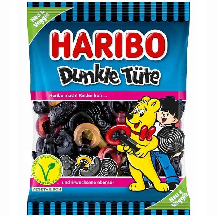 

Мармелад Haribo Dunkle Tute Солодка 175 г