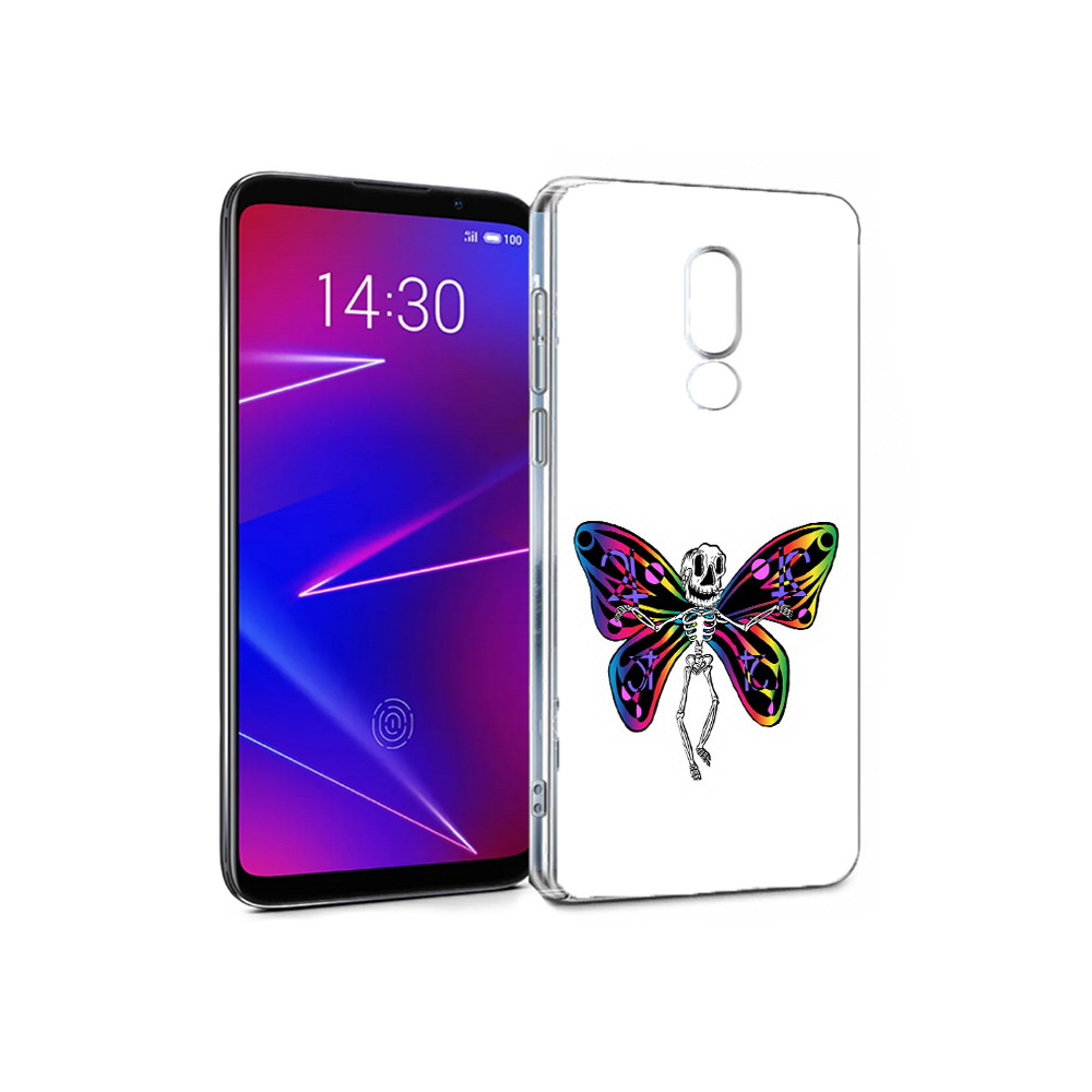 

Чехол MyPads Tocco для Meizu 16 эффект бабочки (PT136611.84.701), Прозрачный, Tocco