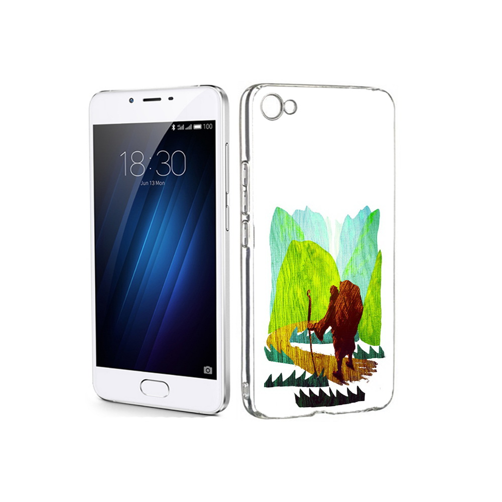 

Чехол MyPads Tocco для Meizu U20 Лесная тропа (PT50622.85.106), Прозрачный, Tocco