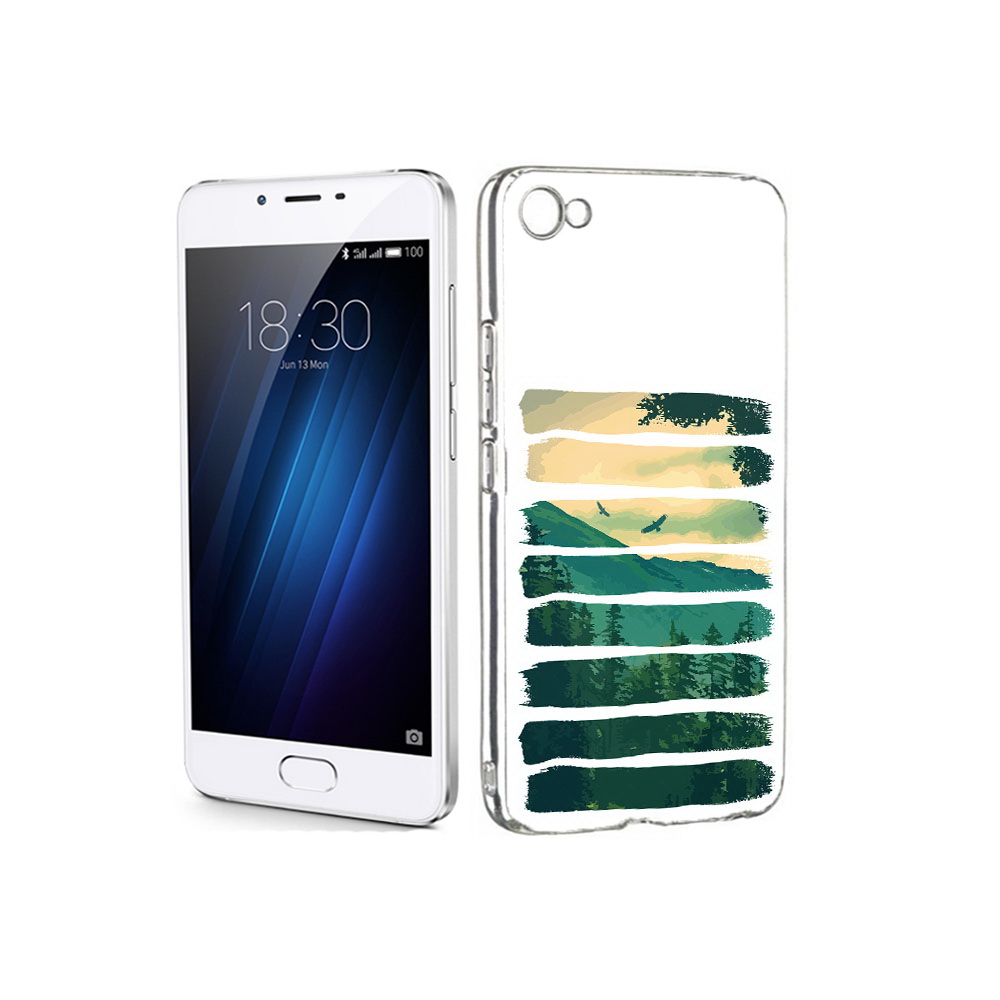 

Чехол MyPads Tocco для Meizu U20 Лесная чаща (PT50622.85.107), Прозрачный, Tocco