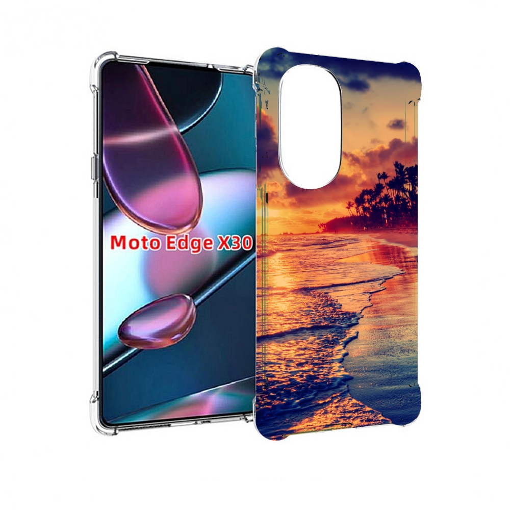 

Чехол MyPads Берег для Motorola Moto Edge X30, Прозрачный, Tocco