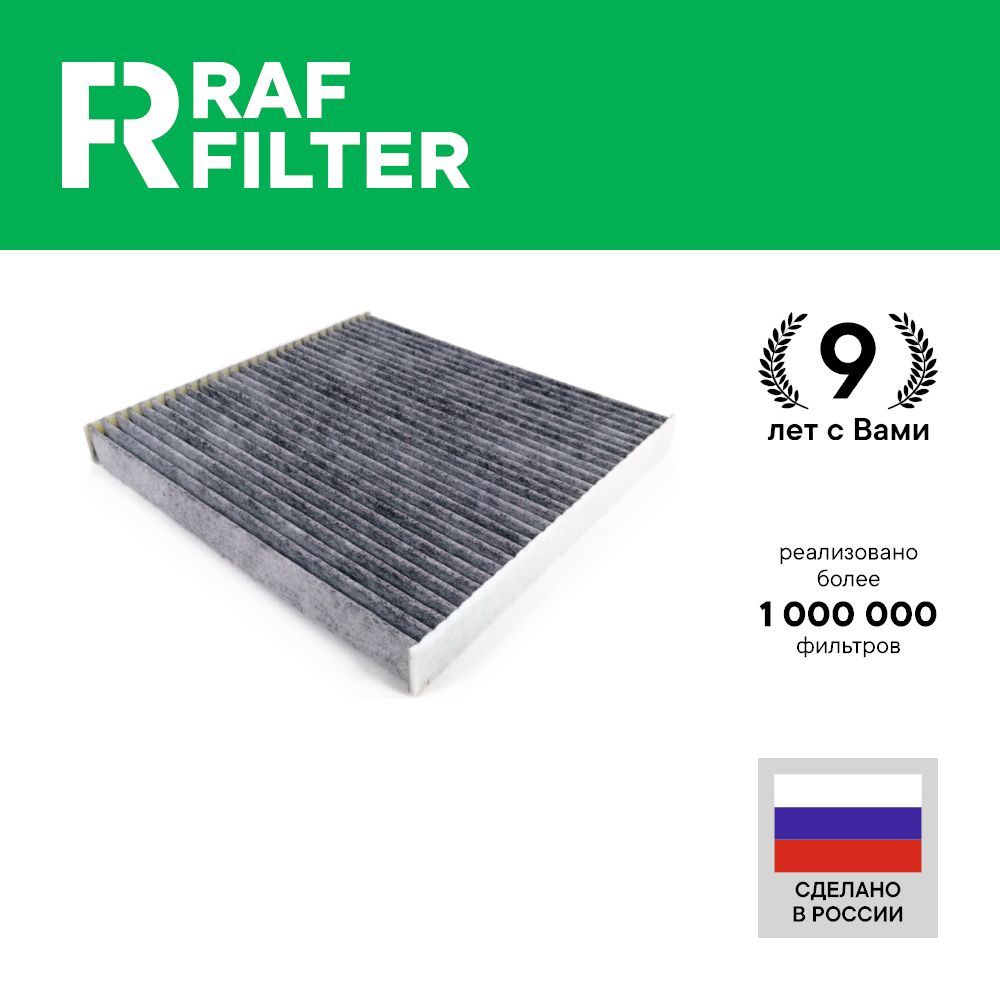 

Фильтр салона RAF Filter RSTC003CITY Citroen Jumper 250, Fiat Ducato 3, Peugeot Boxer 3