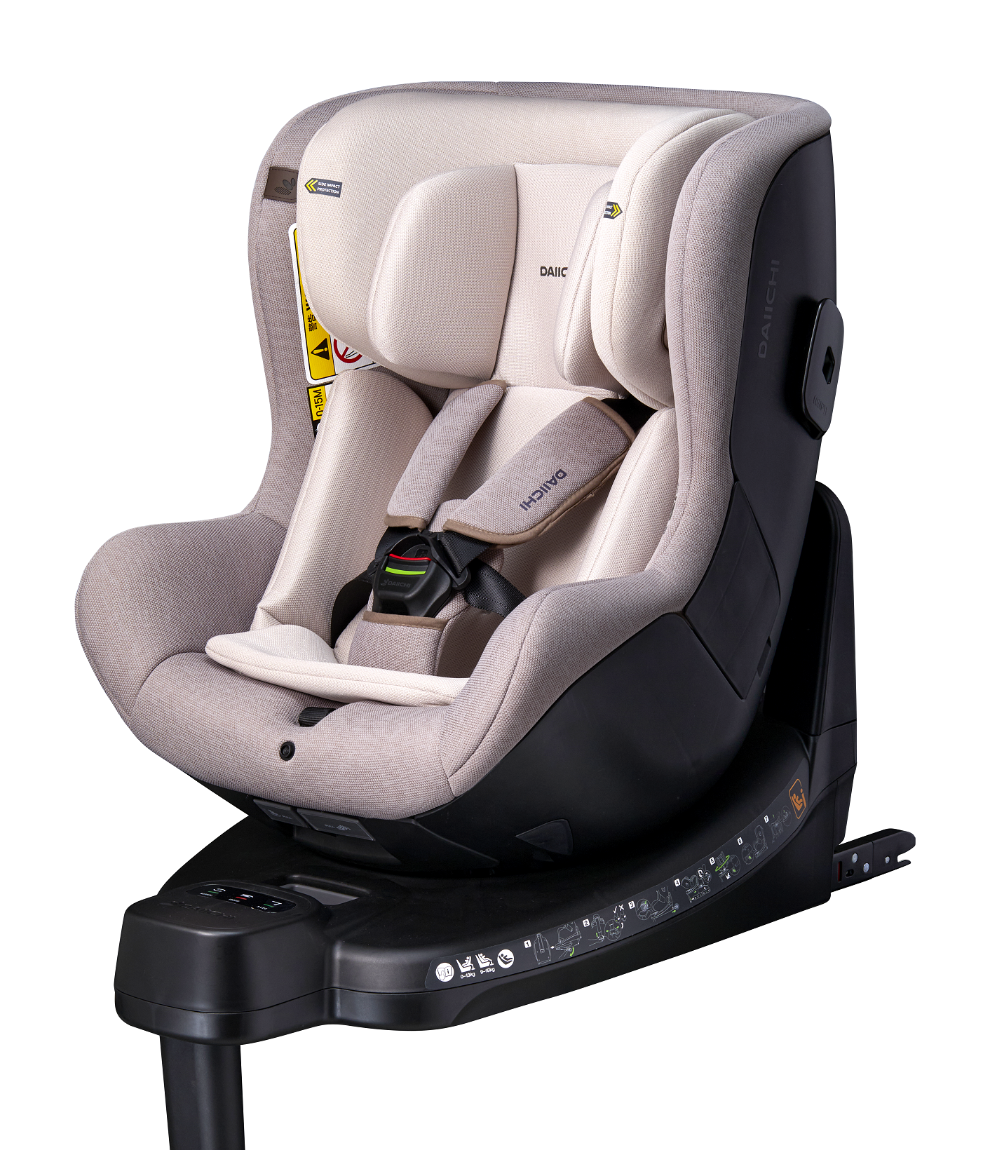 Автомобильное кресло DAIICHI DA-D5100 (One-FIX 360 i-Size), цвет Champagne Pink, арт. DIC