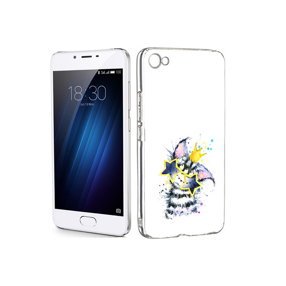 

Чехол MyPads Tocco для Meizu U20 Мартовский Нуся (PT50622.85.114), Прозрачный, Tocco