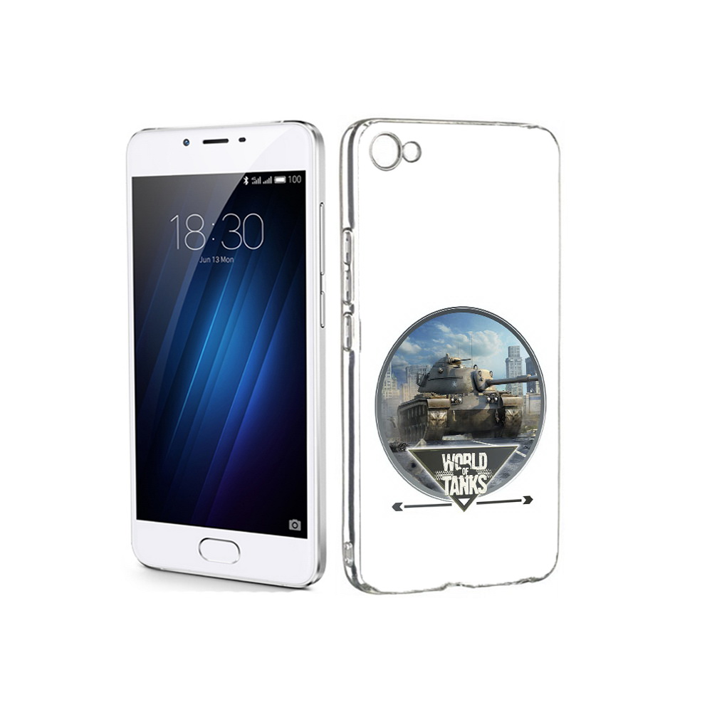 

Чехол MyPads Tocco для Meizu U20 Мир танков (PT50622.85.119), Прозрачный, Tocco