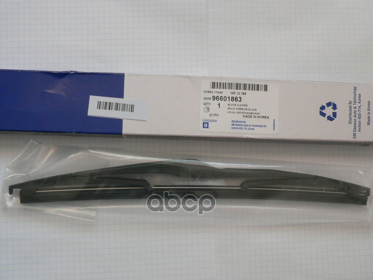 

Щетка Стеклоочистителя GM 96601863