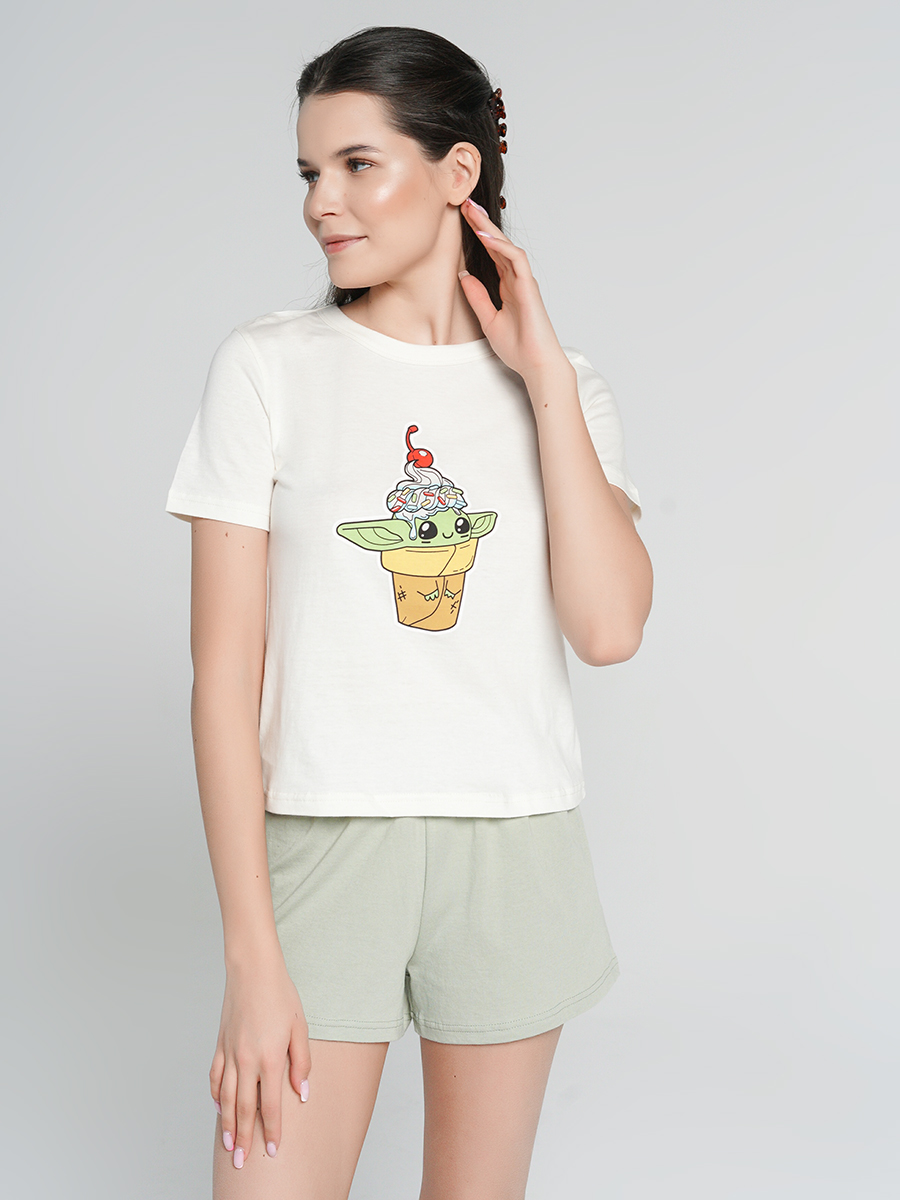 

Пижама женская ТВОЕ 89396 бежевая 48, 89396