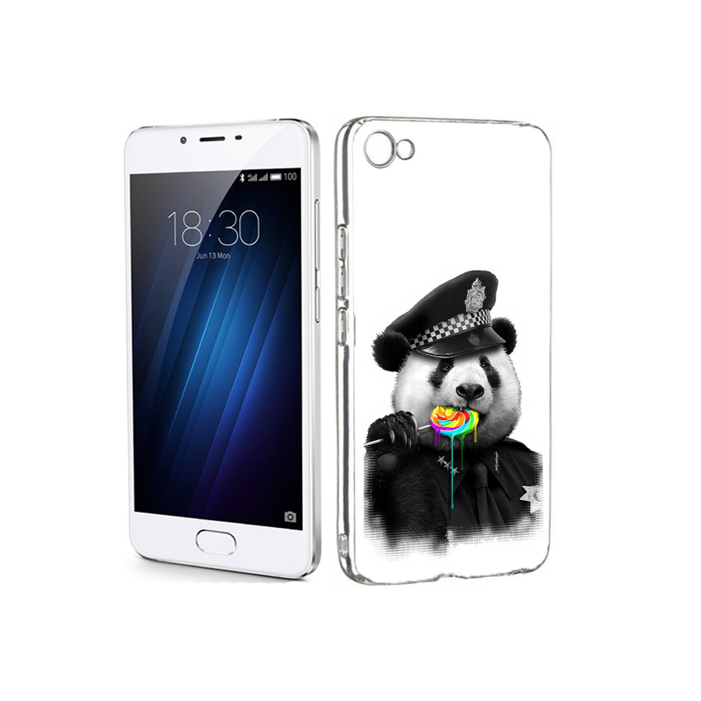 

Чехол MyPads Tocco для Meizu U20 Панда полиция (PT50622.85.130), Прозрачный, Tocco