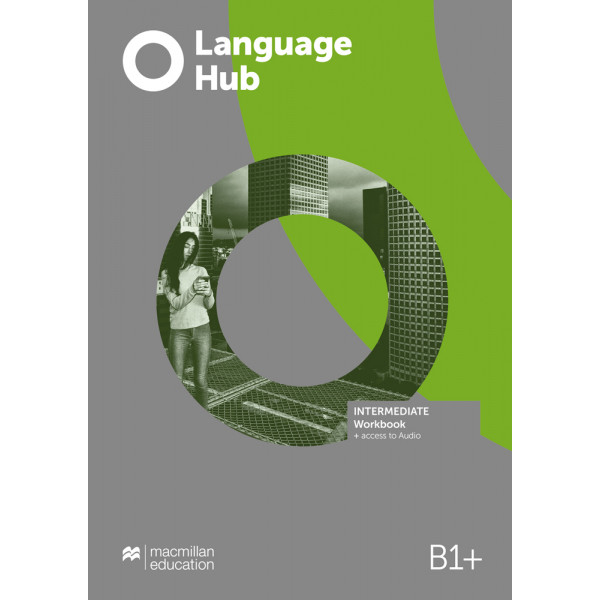 фото Language hub. intermediate. workbook+access to audio+without key macmillan