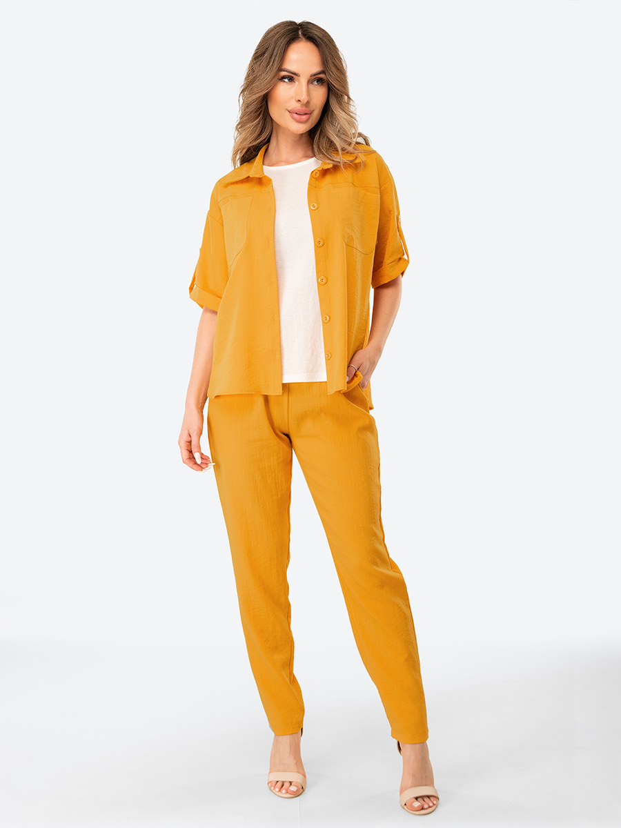 

Костюм женский HappyFox HFSL2625 желтый 48 RU, HFSL2625