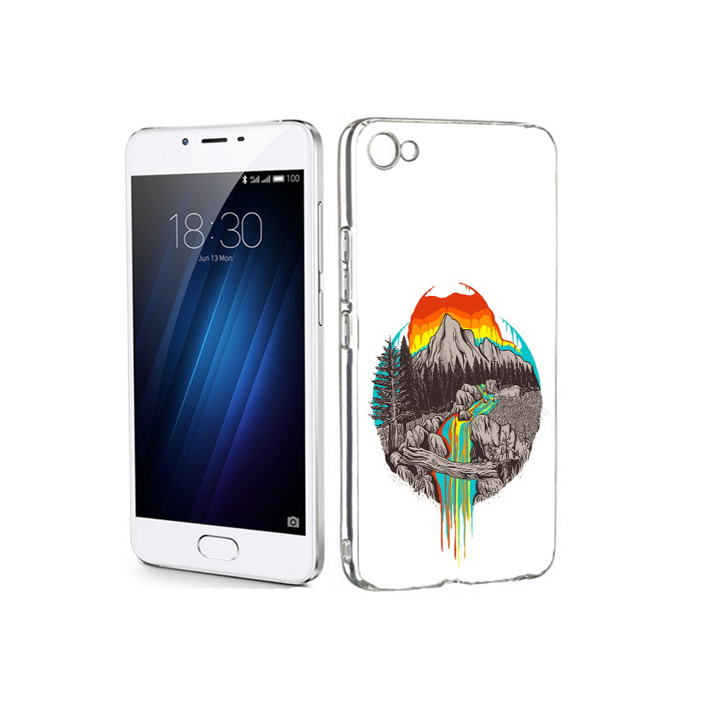 

Чехол MyPads Tocco для Meizu U20 Радужный водопад (PT50622.85.144), Прозрачный, Tocco