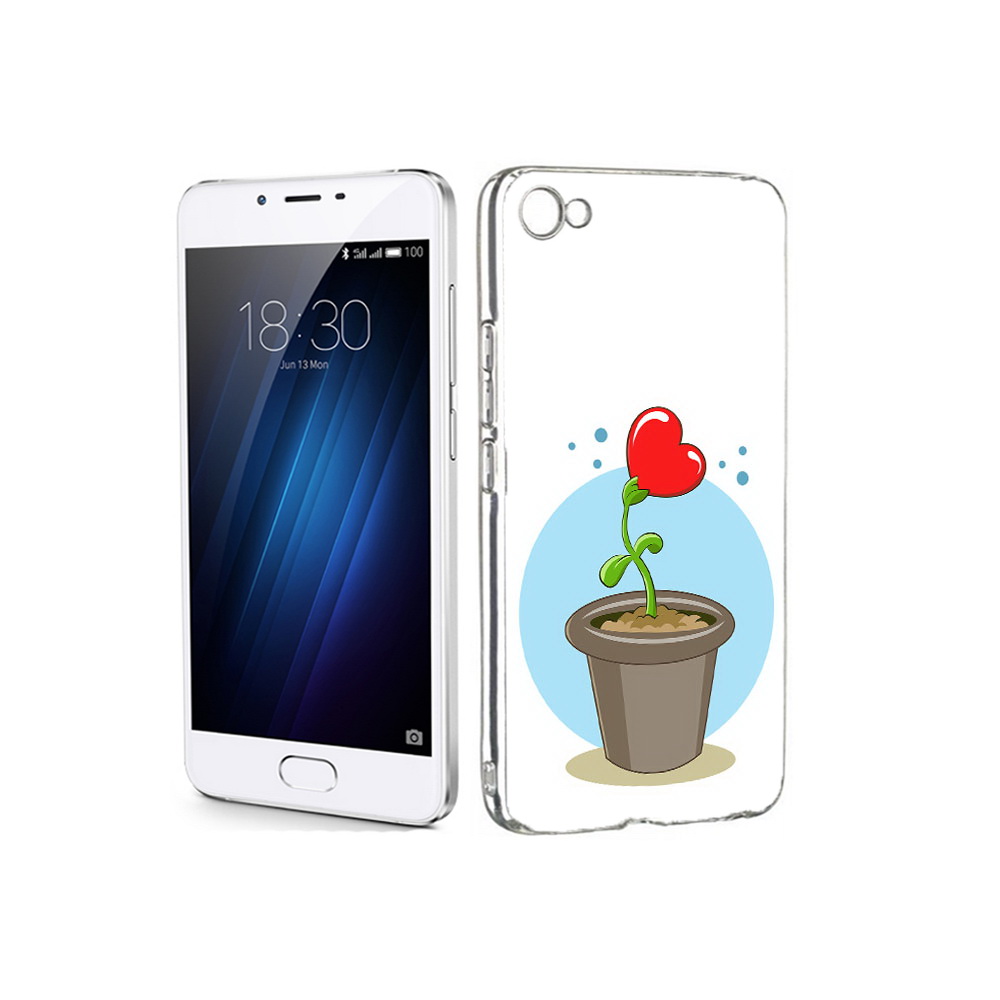 

Чехол MyPads Tocco для Meizu U20 Растение любви 14 февраля (PT50622.85.145), Прозрачный, Tocco