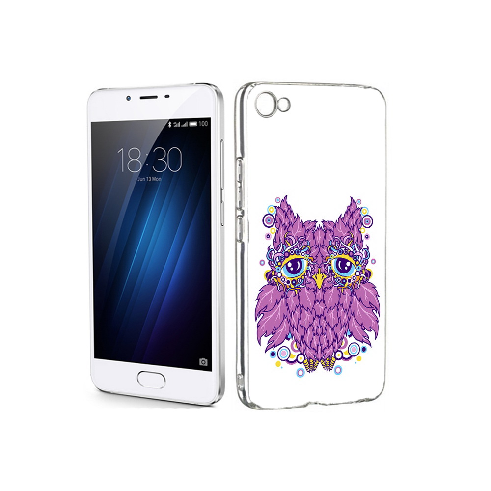 

Чехол MyPads Tocco для Meizu U20 Розовая сова (PT50622.85.147), Прозрачный, Tocco