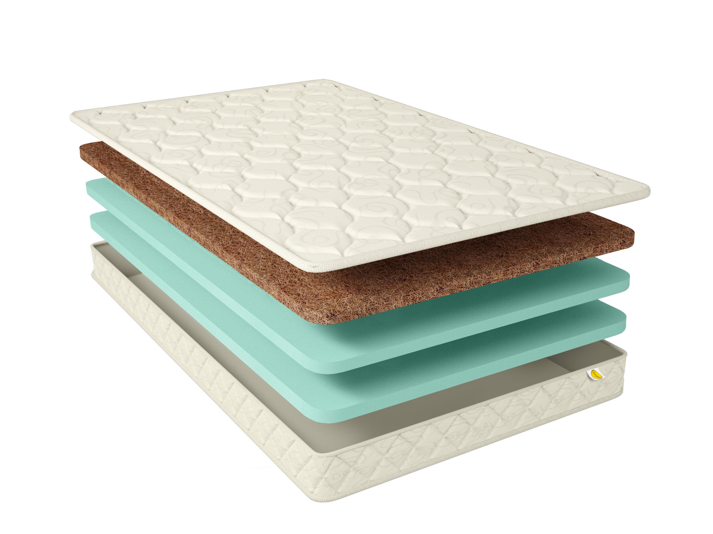 

Матрас Benartti Mix Orto 115х200, Белый, Mix Orto