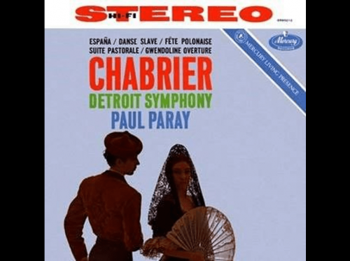 фото Paul paray the music of chabrier (винил) мистерия звука