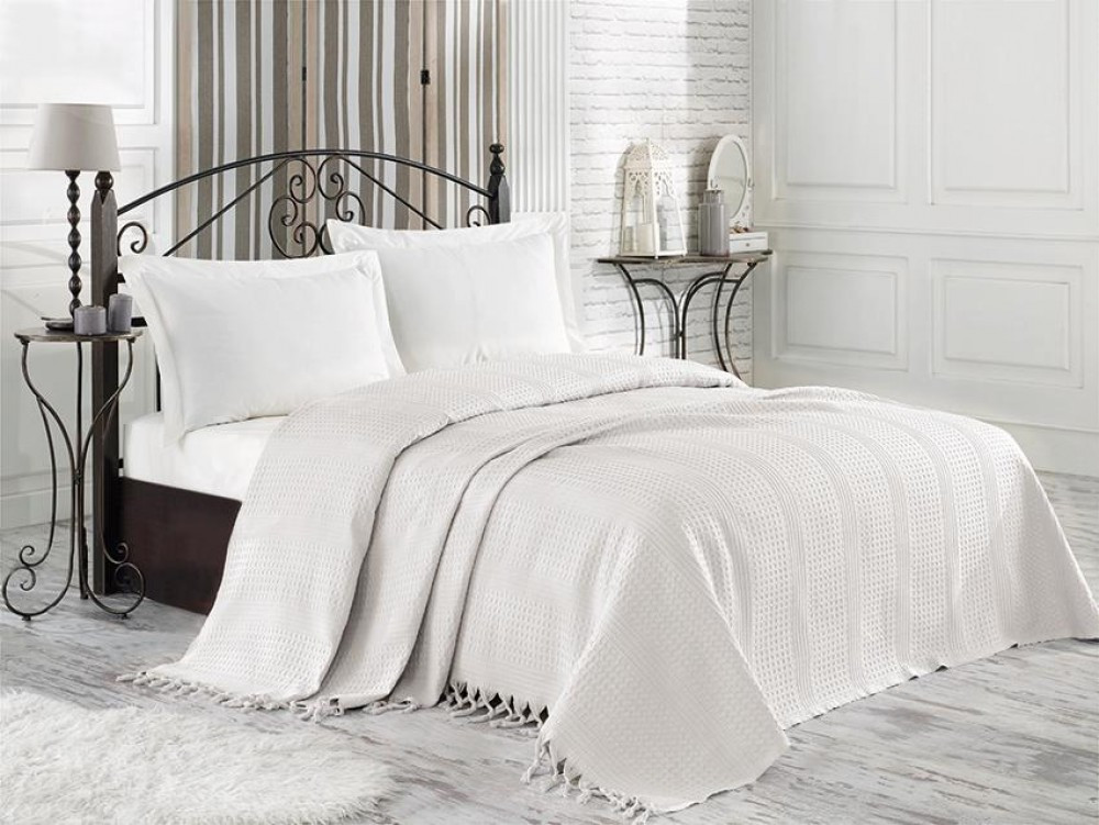 Покрывало NICE BED SPREAD цвет серый (GREY) евро (макси)