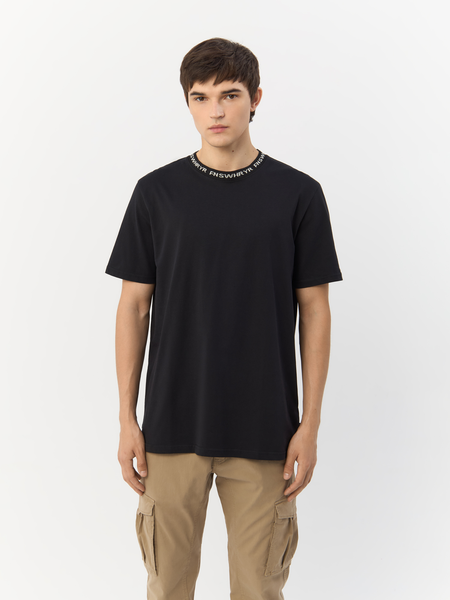 

Футболка мужская QS by s.Oliver 2135163/9999 черная XXL, Черный, 2135163/9999