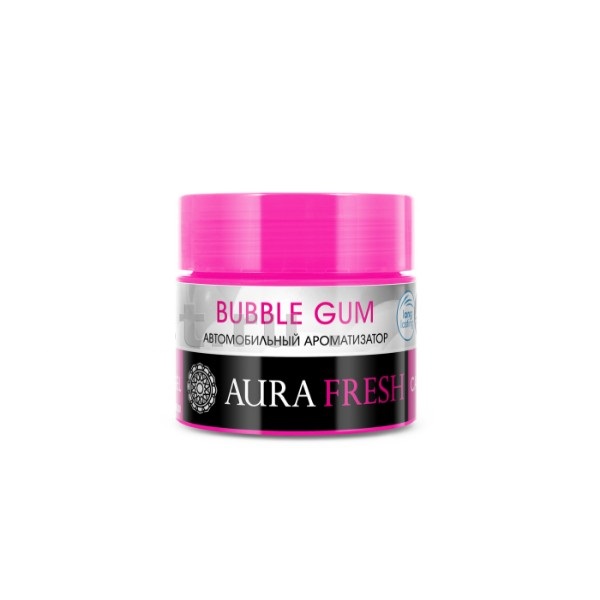 

Ароматизатор на панель (Babl gum/Бабл гам) "AURA FRESH" CAR GEL, Розовый