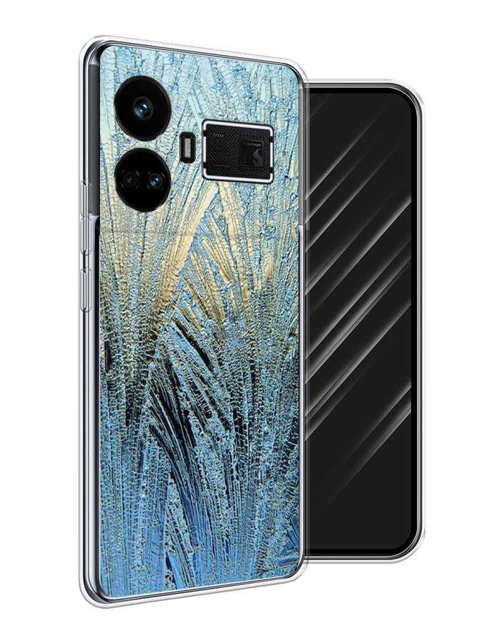 

Чехол Awog на Realme GT5 "Лёд", Голубой, 2515050-1