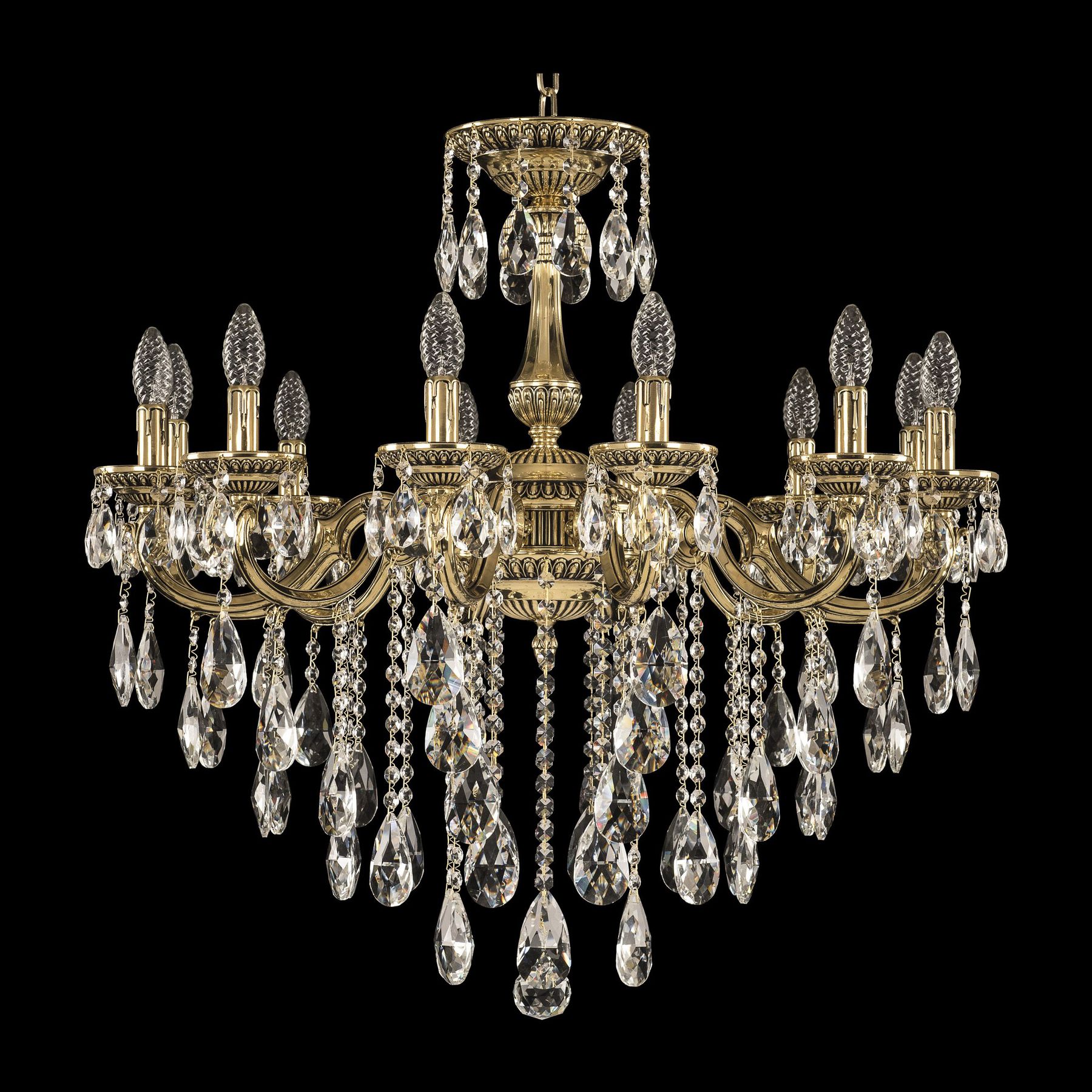 фото Хрустальная люстра 75101/12/250 b gb bohemia ivele crystal