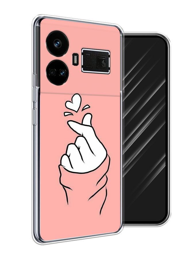 

Чехол Awog на Realme GT5 "Любовь-щелк", Оранжевый, 2515050-1