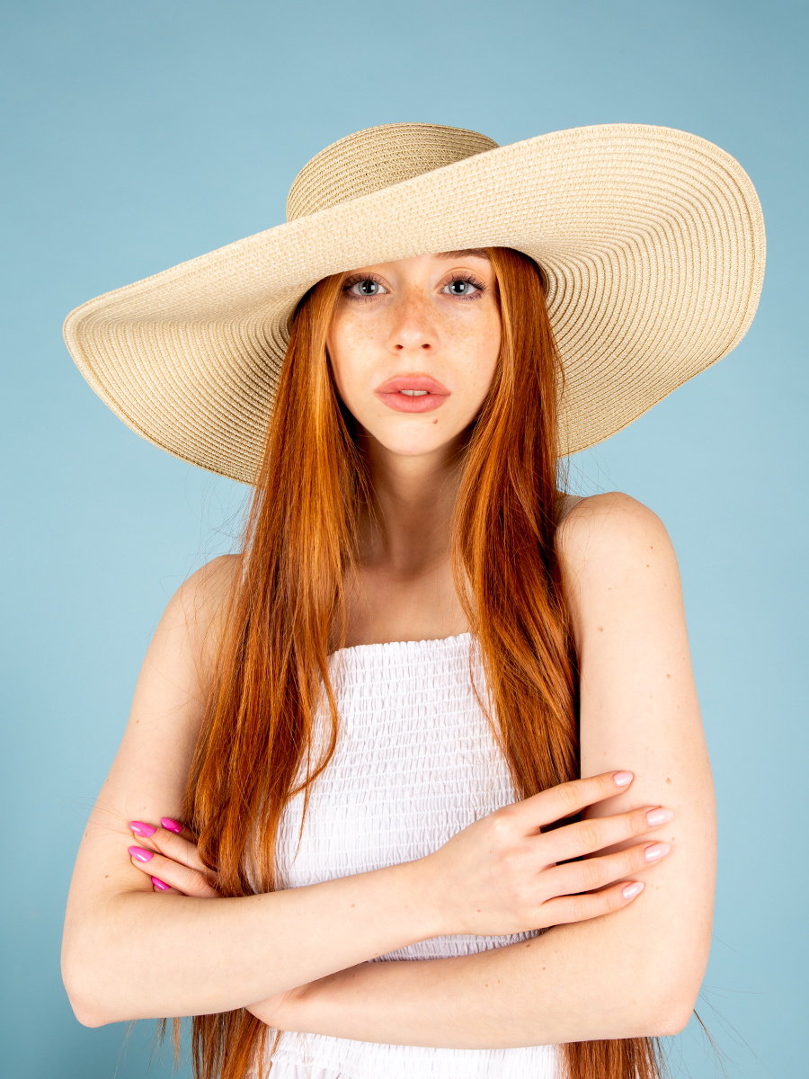 Шляпа женская Solorana 3021438 молочная р54-56 1299₽