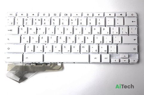 

Клавиатура для HP 14-ak Белая p/n: 9Z.NBTSQ.00R, 777668-251