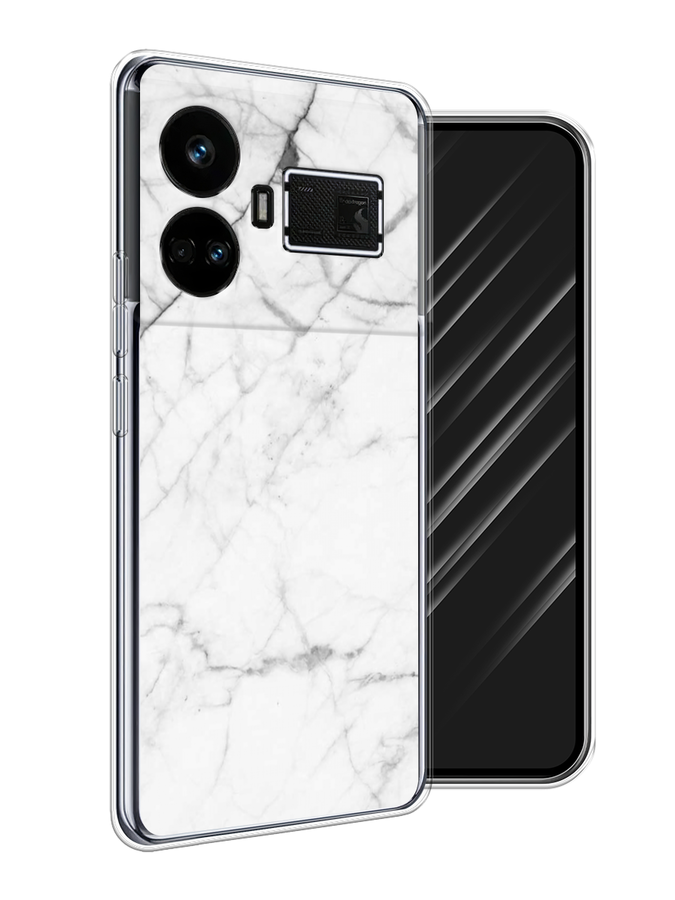 

Чехол Awog на Realme GT5 "Светлый мрамор", Серый, 2515050-1