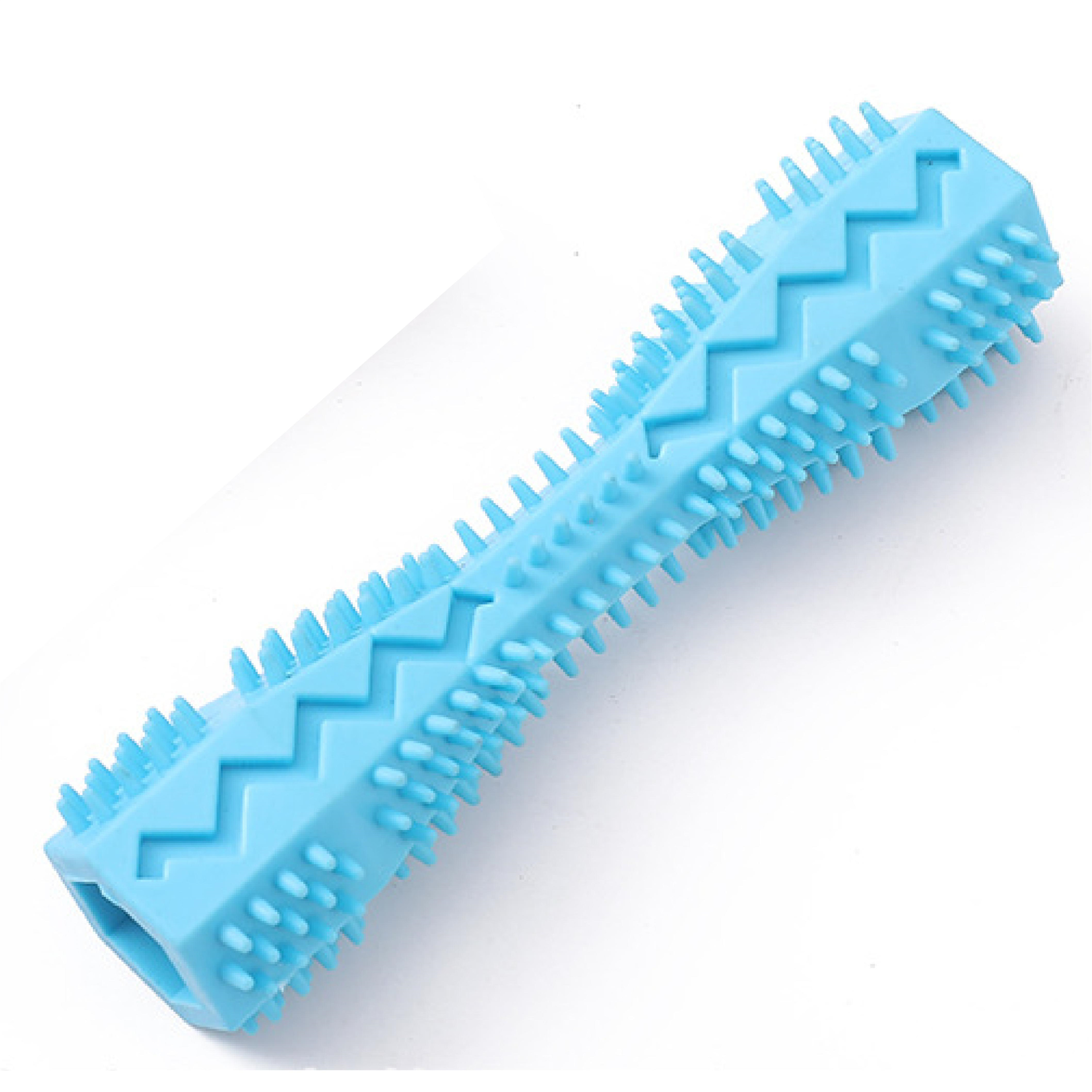 Щётка зубная для собак Mascube, шестиугольная,  SM032-009, синяя