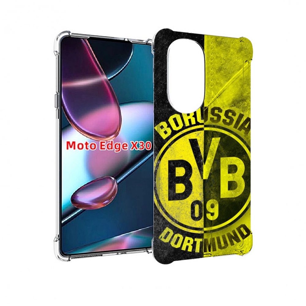 

Чехол MyPads Боруссия мужской для Motorola Moto Edge X30, Прозрачный, Tocco