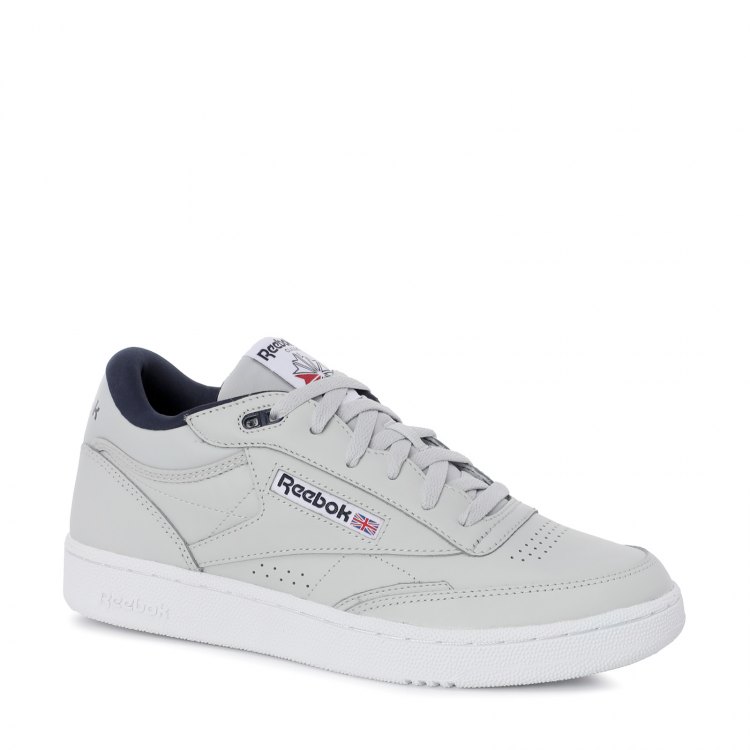 фото Кроссовки мужские reebok club c mid ii серые 40 eu