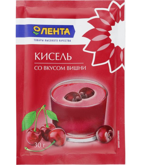 Кисель Лента вишня 30 г