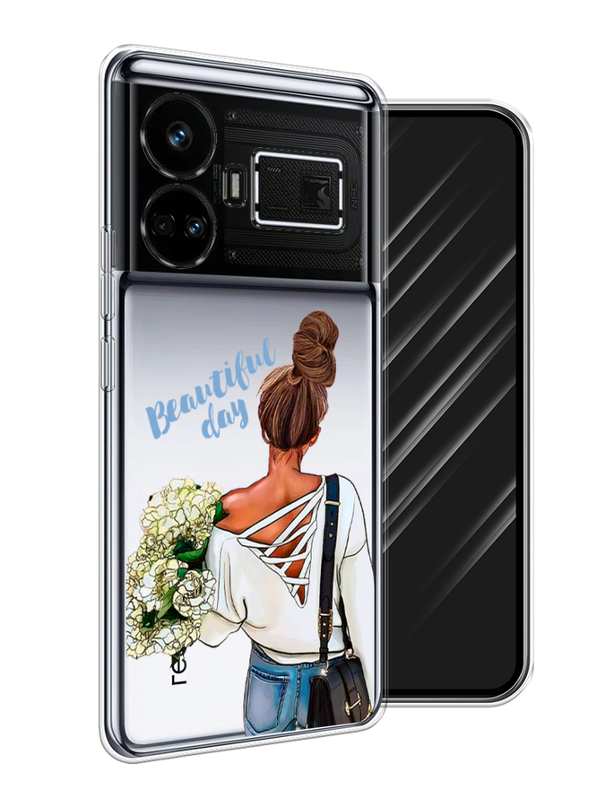 

Чехол Awog на Realme GT5 "Beautiful day vector", Коричневый;белый;зеленый, 2515050-1