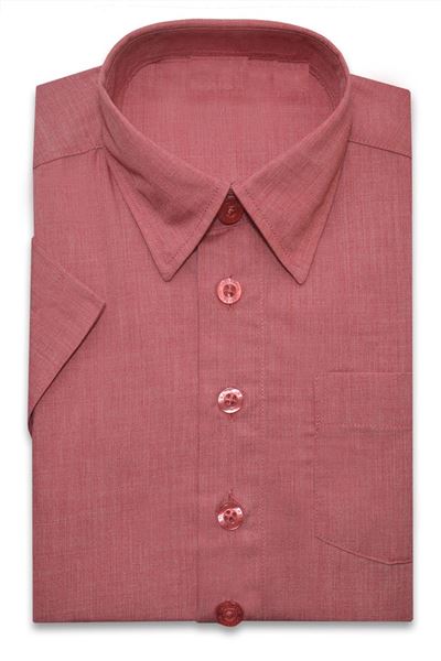 

Рубашка мужская Cotland Salmon-K л розовая 42/170-178, Розовый, Salmon-K л