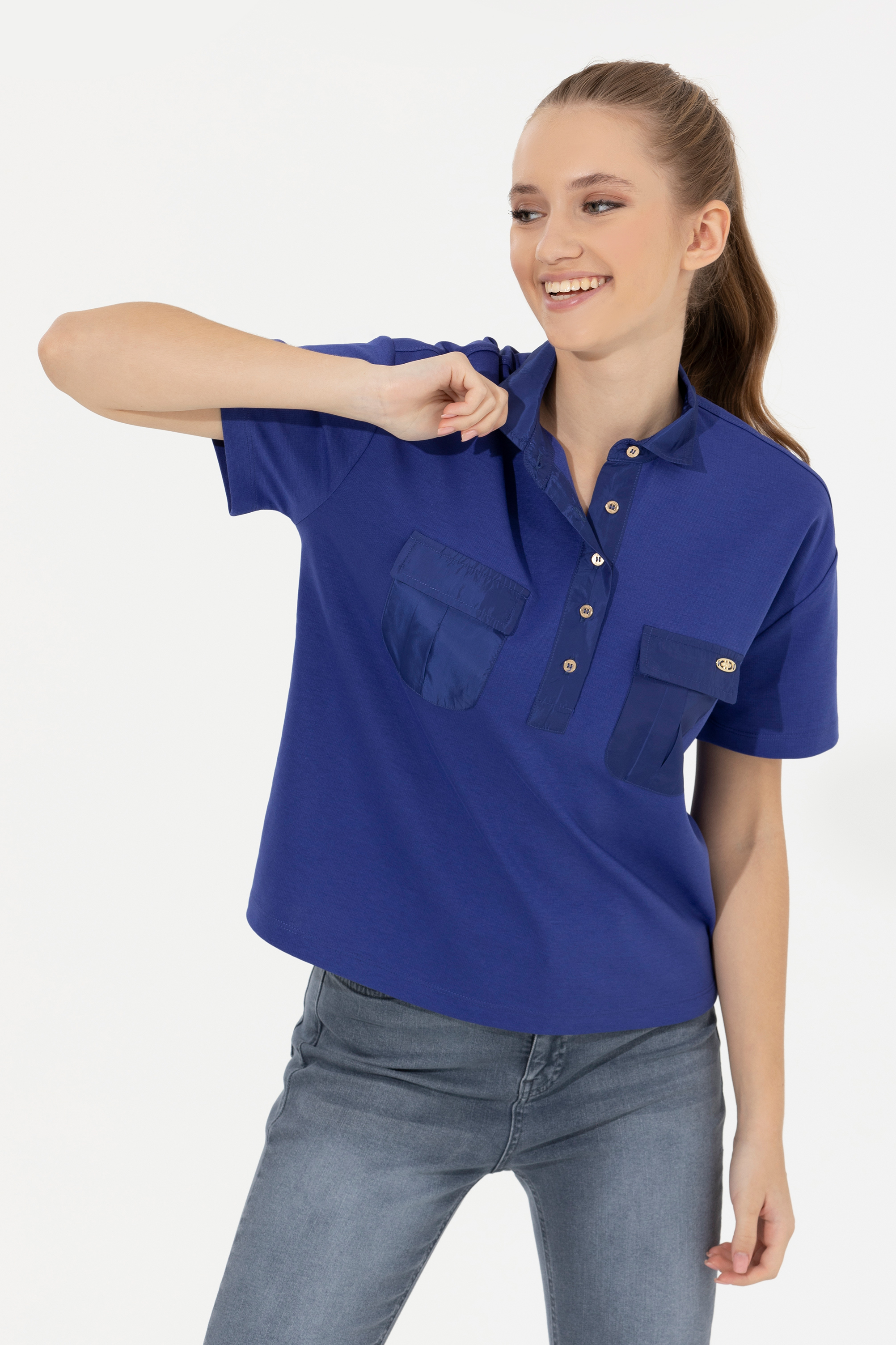 

Футболка женская U.S. POLO Assn. G082SZ0110FEDAK синяя M, Синий, G082SZ0110FEDAK